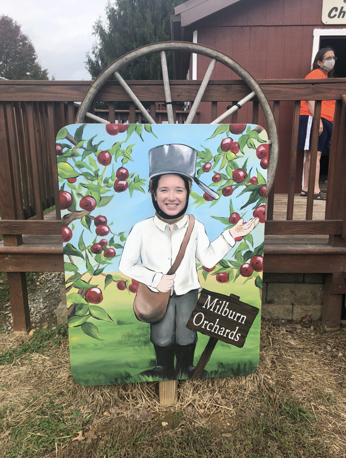 College School teacher at Milburn Orchards